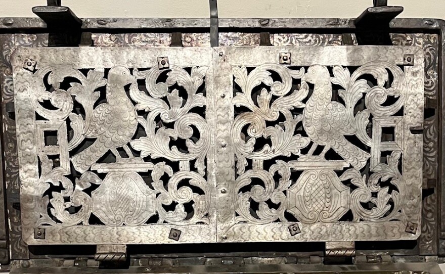 Delights of the Senses at the Albany Institute of History & Art: C17 Dutch iron chest