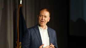 FILE - Tobias Read at the Democratic election night party in 2024.