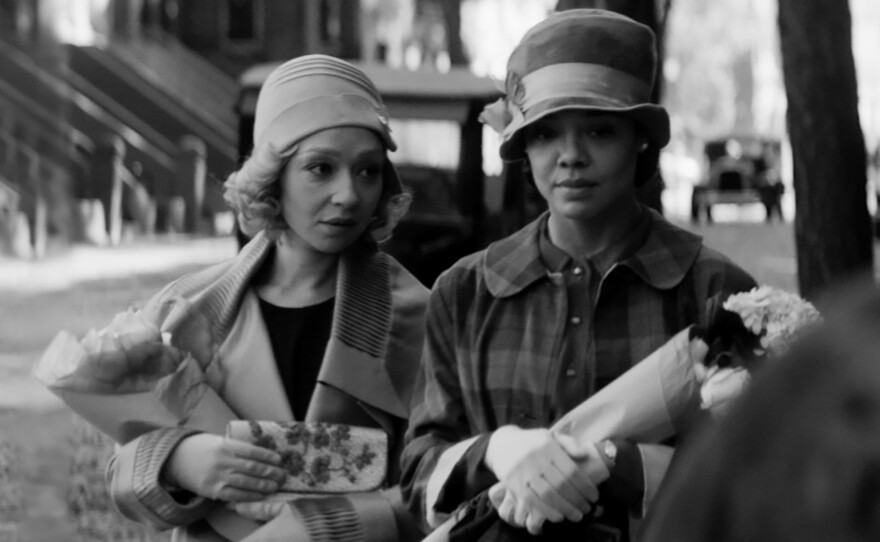 Ruth Negga and Tessa Thompson in <em>Passing</em>.