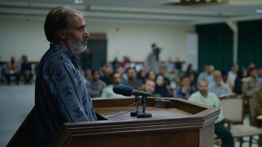 Mehdi Bajestani as Saeed Hanaei in <em>Holy Spider.</em>