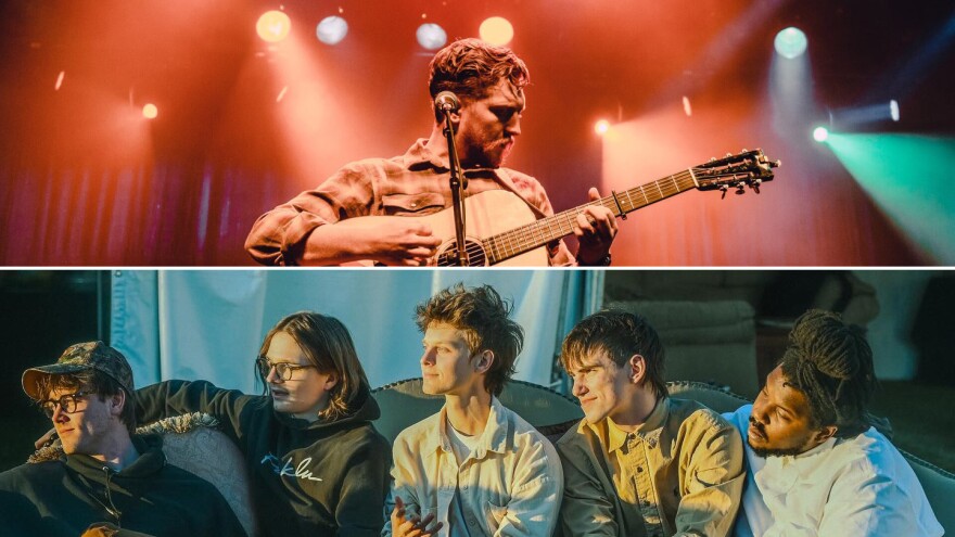 Tyler Childers performing live on stage during 2024 tour