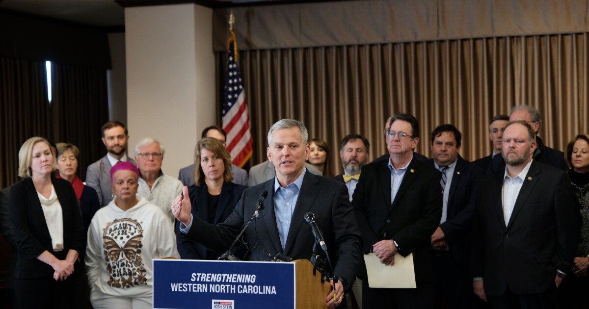 Gov. Stein calls for 6-month FEMA extension, Sen. Budd says 'We need Trump'