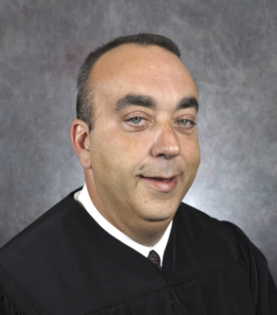 This undated photo provided by Kentucky Court of Justice shows slain District Judge Kevin Mullins. (Kentucky Court of Justice via AP)