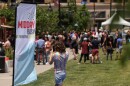 Parcel 5 was the site of the Midday Bash as part of the Downtown Definitely campaign with food trucks, DJ City, lawn games and fitness instructors in this file photo from June 8, 2022. The Midday Bash was part of an effort to showcase what a Business Improvement District might do.