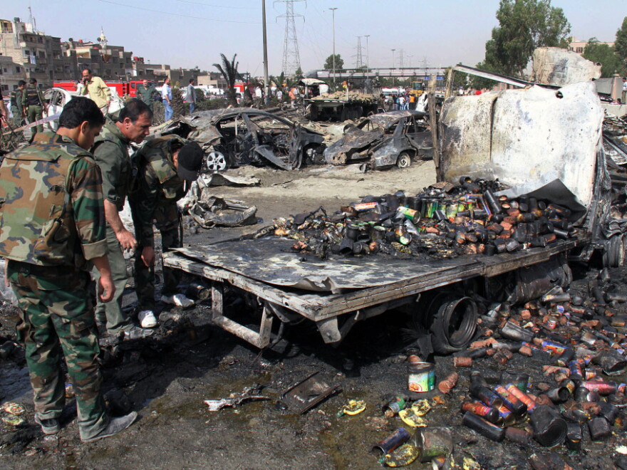 Syrian Bomb Blasts Kill At Least 50 | New Hampshire Public Radio