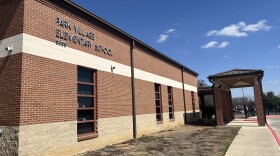 The brick facade of Judson ISD's Park Village Elementary school.