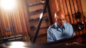 Pianist-composer Billy Childs performs in the KNKX studios in 2023.