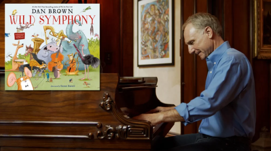 Dan Brown and the Portsmouth Symphony Orchestra will perform July 8 at The Music Hall in Portsmouth, NH.