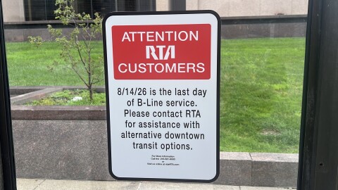 Greater Cleveland Regional transit authority's 3% service reduction went into effect on Sunday, August 16th, 2026 discontinuing the free B-Line Trolley and reducing frequency of five other bus routes.