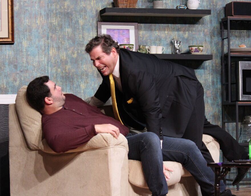 Danny Cancio is intense in the role of mayoral candidate Jerry Clark opposite Alex Gonzalez as his constituent.