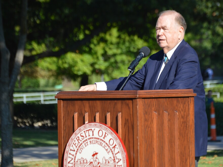 University of Oklahoma President David Boren is proposing a statewide sales tax for education.