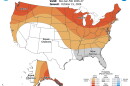 The 2026-2027 U.S. Winter Outlook map for temperature shows the greatest chances for warmer-than-average conditions in the Pacific Northwest, Northern Rockies, Midwest, Mississippi Valley, much of the East and Alaska. (Image credit: NOAA, released October 15, 2026.