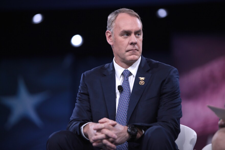 Photo of Ryan Zinke.