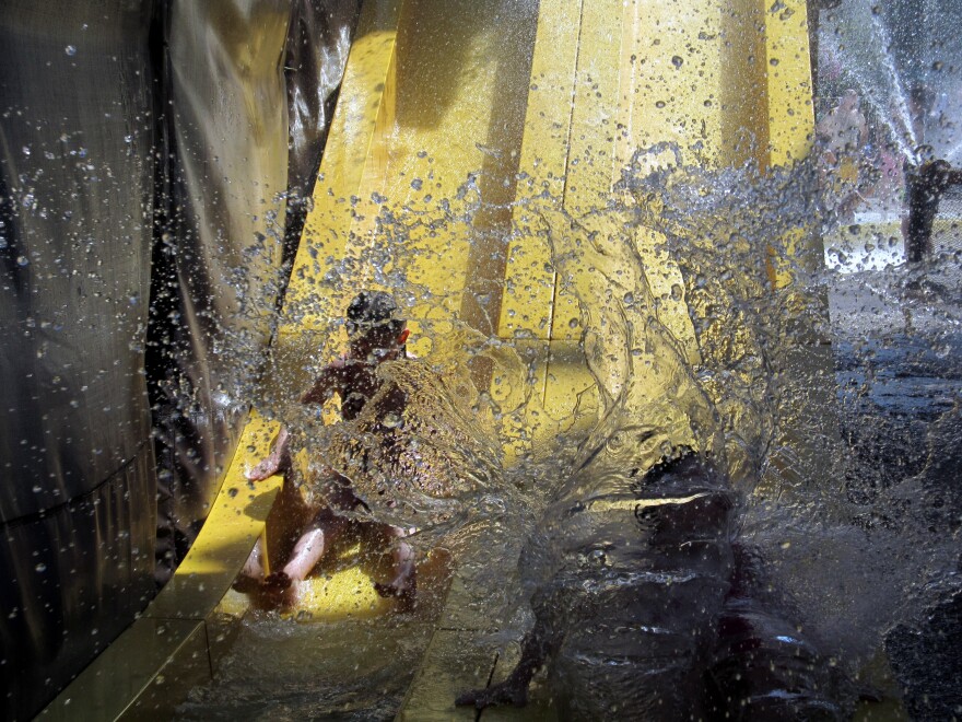 Waterparks are a big tourist draw for summer months in Siouxland.