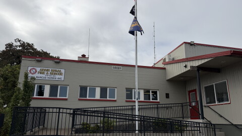 The main Adair Rural Fire Protection District station, Sept. 29, 2026.