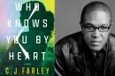 The cover of "Who Knows You By Heard" beside author C.J. Farley. (Courtesy of C.J. Farley)