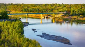 The Des Moines River, which flows through the Iowa countryside and the capitol city, empties into the Mississippi River, often carrying nitrates that exceed federal safety standards, and wind up in the Gulf of Mexico.