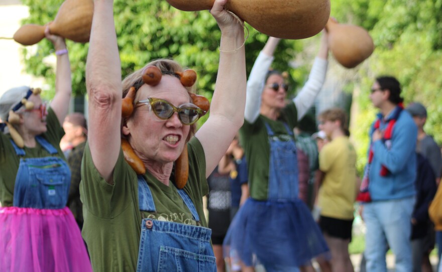 Participants in the 2026 Ithaca Parade.