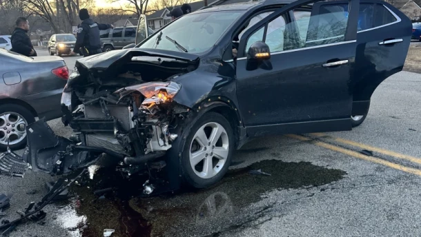 McHenry County resident Stacie Barger’s 2015 Buick Encore was totaled after a driver crashed into her on March 1, 2025.