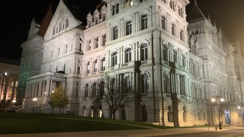 The New York State Capitol in Albany