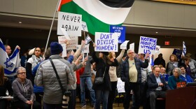 Dozens attended a Hamden’s Legislative Council public hearing that lasted in the overnight hours to discuss a nonbinding ceasefire resolution in Gaza. While no decision was made, the resolution has proven to be divisive within the town.