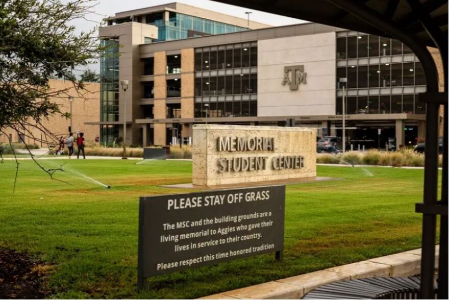The Memorial Student Center at Texas A&M University in College Station in 2021. Data shows it was one of the county’s most popular early-voting sites in recent general elections.