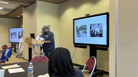 Michael Cheers shares behind the scenes photos from the documentary "Fort Scott Stories" at the Gordon Parks Celebration on October 4.