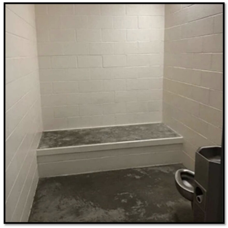 A photo inside the Denney Juvenile Justice Center.