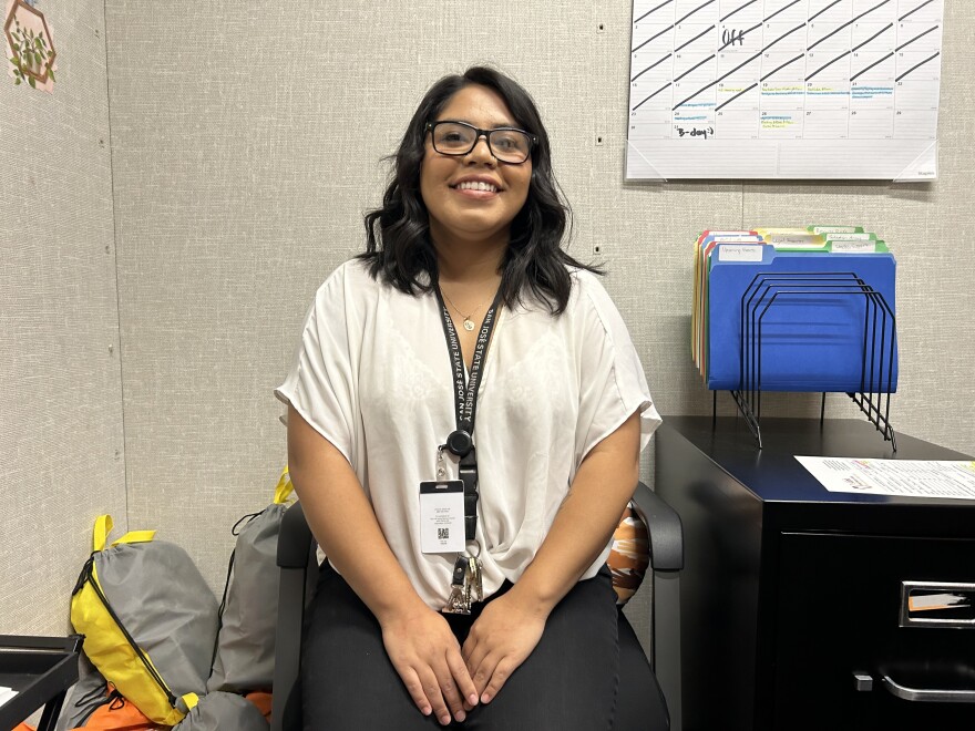 Arlen Merced, Family Advocate at the Link Family Resource Center.