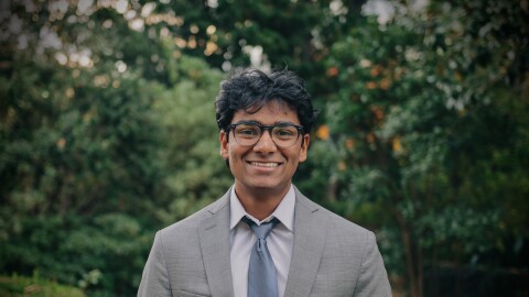 Shrihan Ganesh Babu, founder of CuffWay in Elgin, SC
