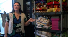 Daisy May founded her own clothing brand, ReBloomed Design, from secondhand and re-sourced materials.