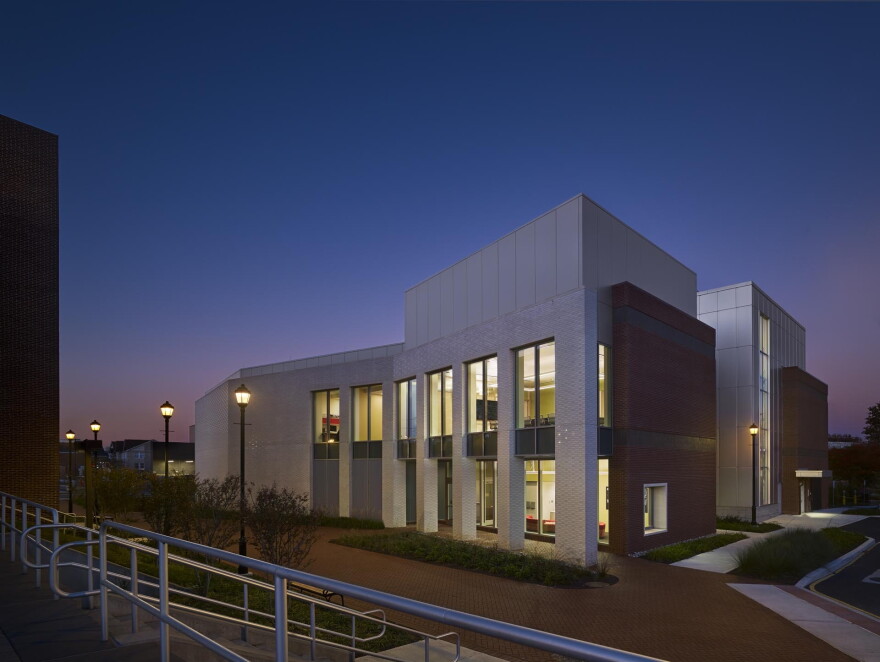 The Center for Biomedical and Brain Imaging is where the Mechanical Neuroimaging Lab is located. This 11,600 square feet facility houses the first research Functional MRI (fMRI) scanner in the State of Delaware serving researchers on campus and statewide. An fMRI scanner can map the brain by tracking blood-flow and activity.