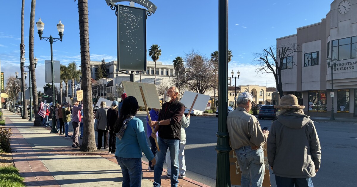 Watsonville protest of Iran war, Tig Notaro at Golden State Theatre