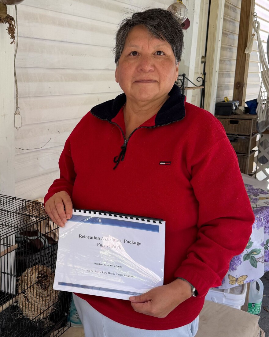 A Forest Park Mobile Homes resident shares