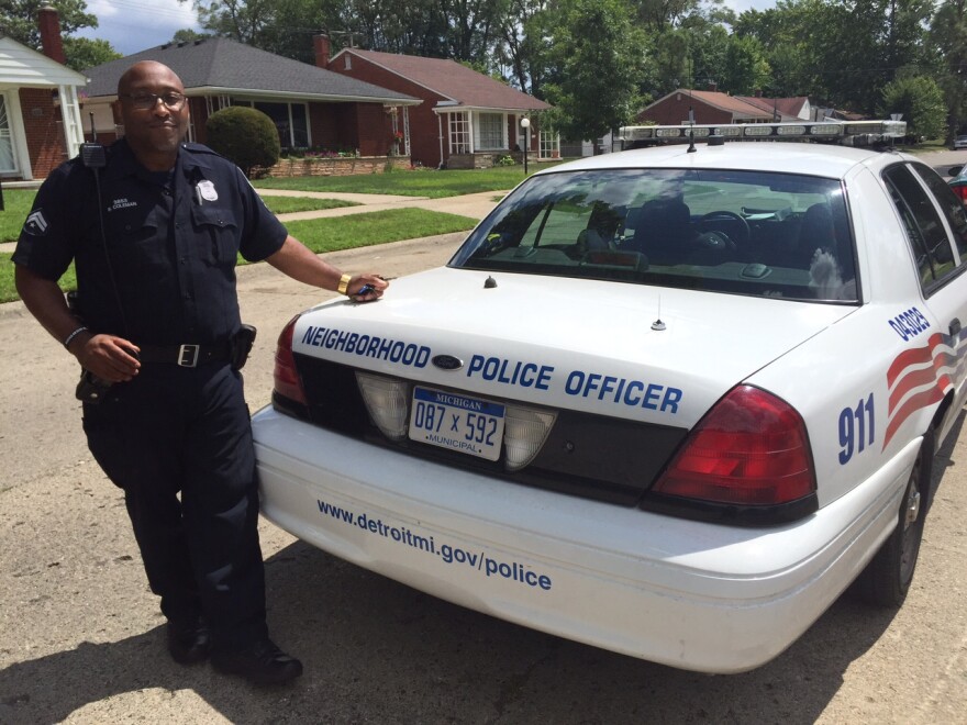 Baron Coleman is a Neighborhood Police Officer for the city of Detroit