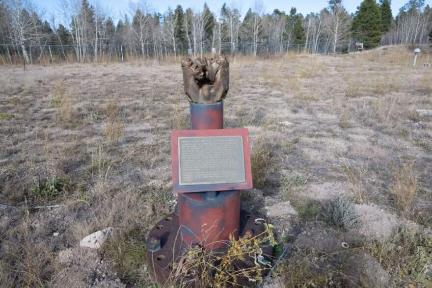 At this site in Northern New Mexico, scientists from the Los Alamos National Lab drilled the first well for geothermal energy in the 1970s. The work has helped pioneer technology in use today. (Courtesy of Avery Arena, Los Alamos National Lab)