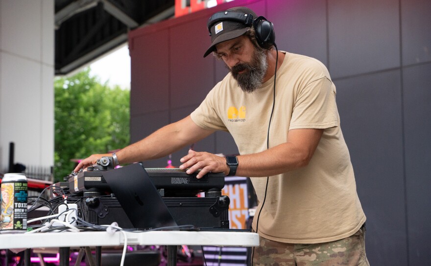 DJ Don Johnson backs Cooley the Curator at For Dayton By Dayton on Saturday, June 6, 2026.
