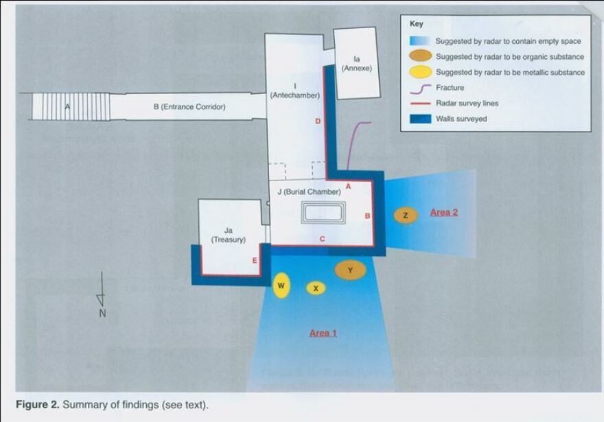 Findings released by Egypt's Ministry of Antiquities.