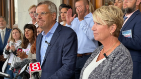 The GOP ticket of Bob Stefanowski and Laura Devlin outlining their "parental bill of rights."