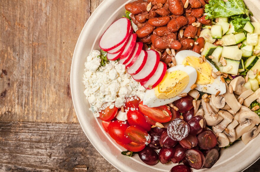 Everytable's California Cobb salad dish