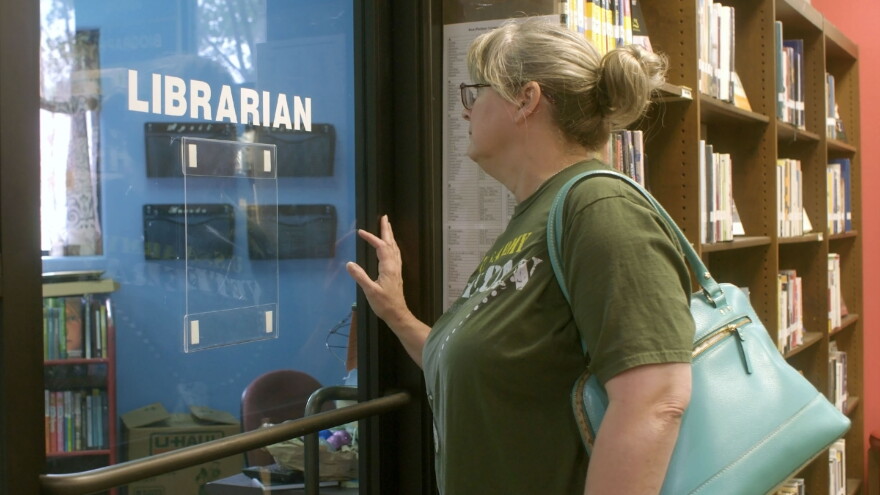 A still from The Librarians by Kim A. Snyder, an official selection of the 2025 Sundance Film Festival. Courtesy of Sundance Institute | photo by Amy Bench.