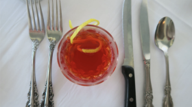 A sazerac sarts another classic New Orleans restaurant meal.