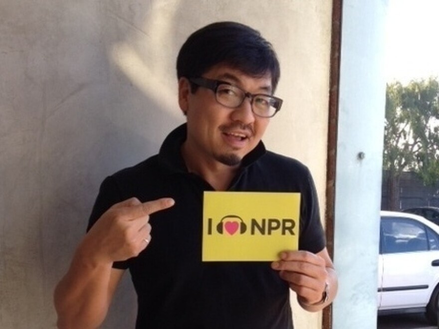Filmmaker Benson Lee poses for a photo.