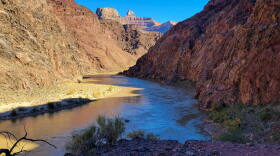 Colorado River near the Silver Bridge