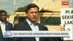 Florida Gov. Ron DeSantis doesn't want a cruise ship where several passengers are suspected of dying from COVID-19 to dock in South Florida. 