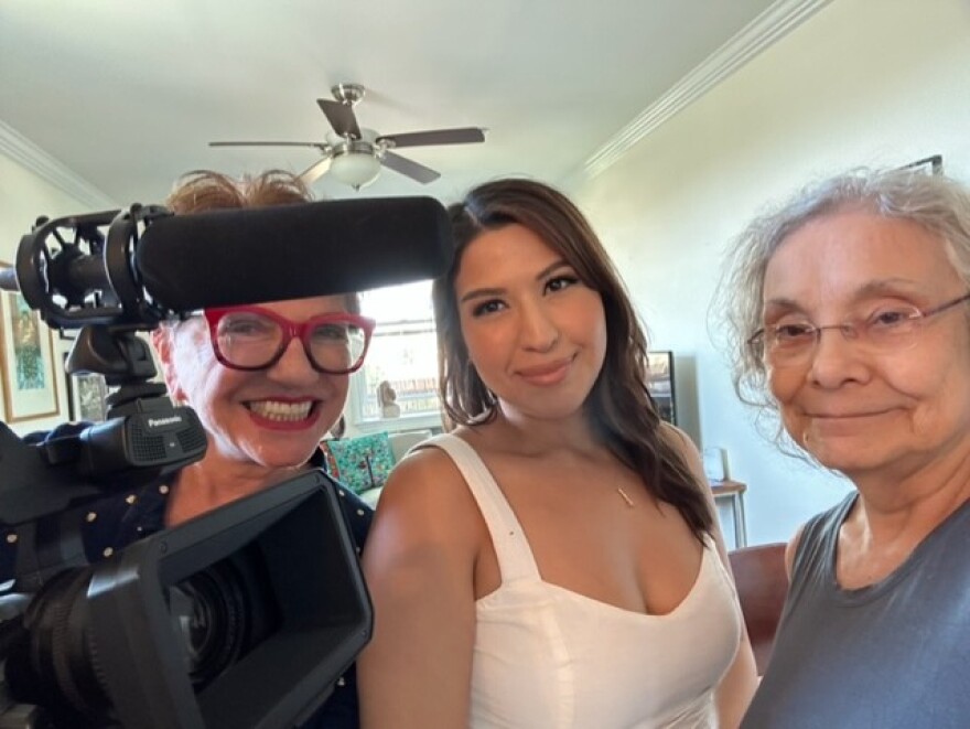 From left: Tami Kashia Gold, producer, director, and writer of Sex Work: It’s Just a Job; Marla Cruz, sex worker featured in the documentary; Bienvenida Matías, producer, co-director, writer of Sex Work: It’s Just a Job.