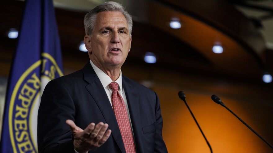 The Jan. 6 select committee has requested testimony from House Minority Leader Kevin McCarthy, R-Calif.