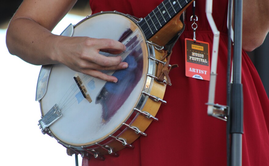 The banjo of Eleanor Underhill, from Underhill Rose.