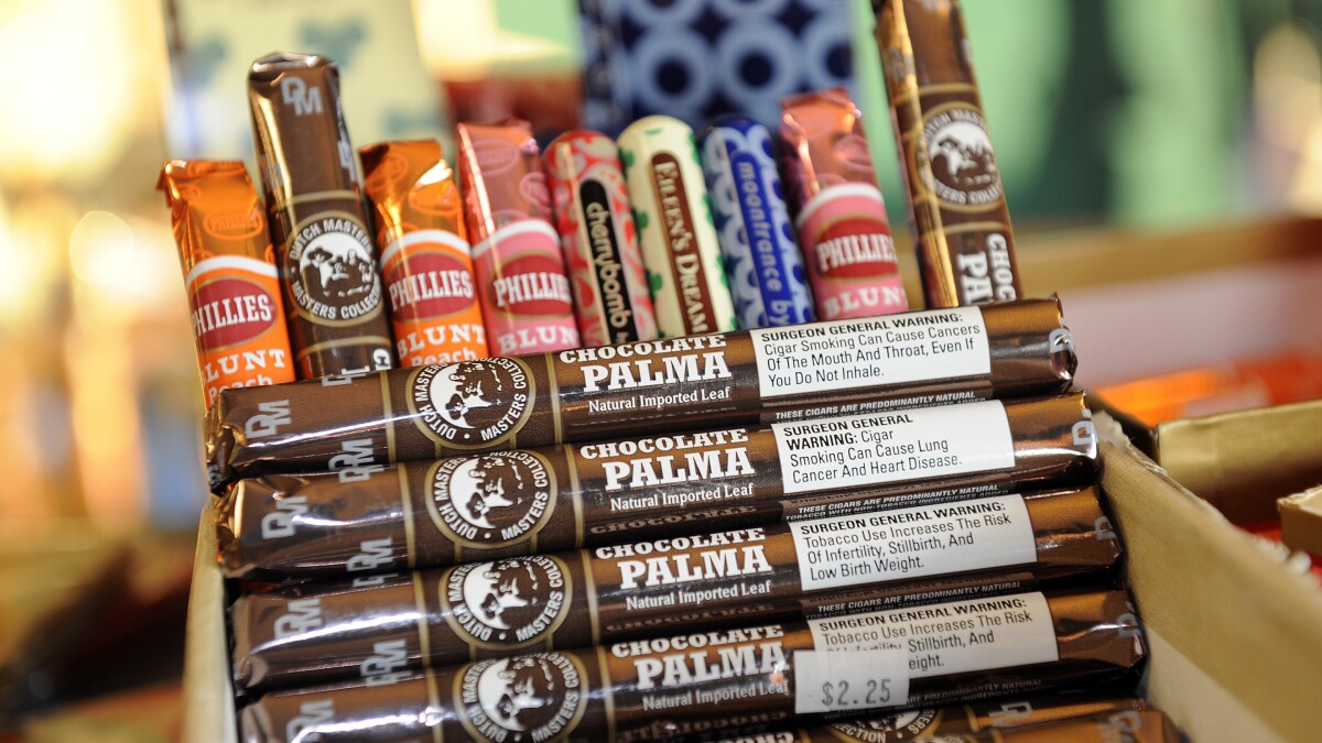 cigarette tastes sweet Flavored Tobacco Products It might be hard not to go through multiple packs in a day Sweet Cigarillos And Cigars Lure