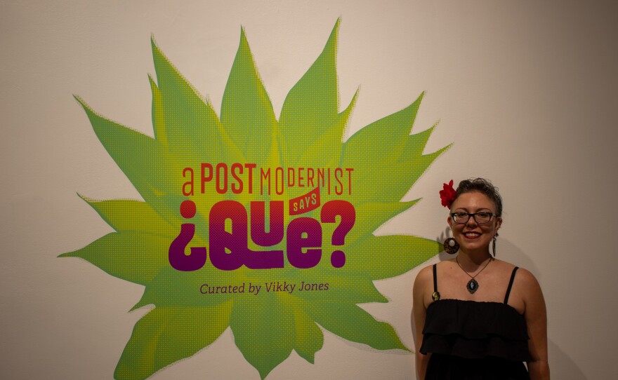 Vikky Jones curated the latest exhibition at the Centro de Artes Gallery.